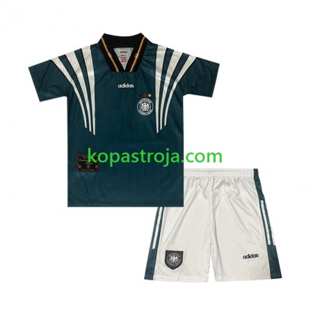 Billiga Fotbollströjor Tyskland Retro Barn Borta tröja 1996 Kortärmad